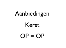 Kerst Actie